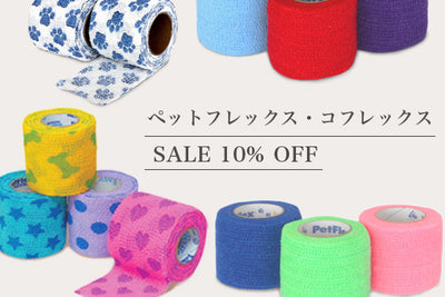 ペットフレックス・コフレックス　10%OFF セール（終了しました）